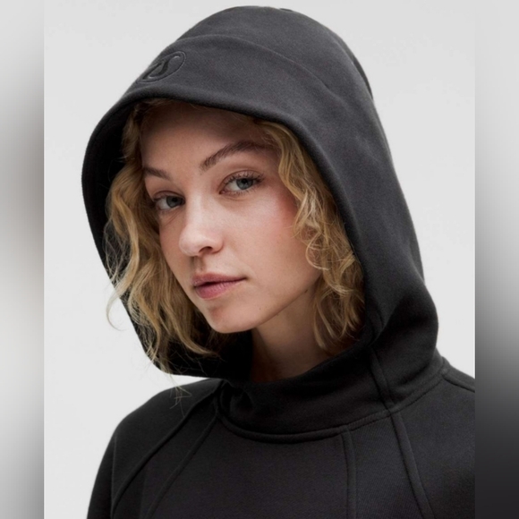 lululemon athletica Tops - NWT Lululemon Scuba Oversized Side-Slit HoodieBlack (First Release) xl xxl